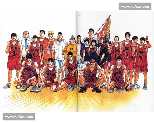 灌篮高手对决山王工业漫画名场面热血青春与团队意志的巅峰之战